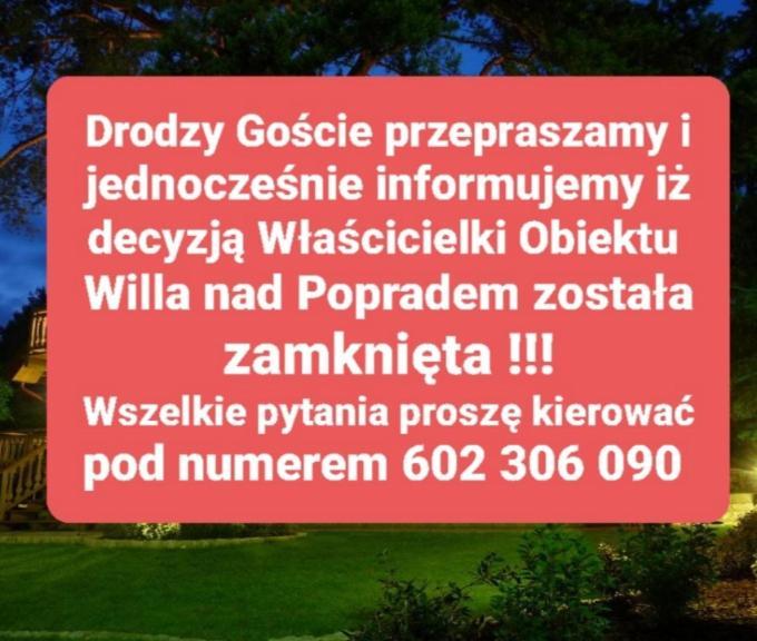 Bed and Breakfast Willa Nad Popradem Piwniczna-Zdroj Екстер'єр фото